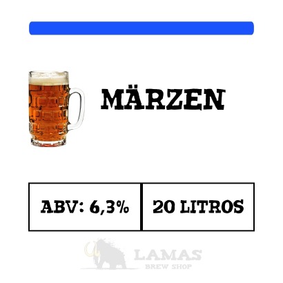 Kit Receita de Cerveja Marzen 20L - Lamas Brew Club