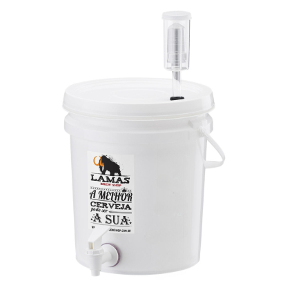 Balde Fermentador completo - 7,2 Litros