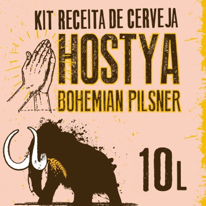 Kit Receita de Cerveja Bohemian Pilsner - Hostya 10 L