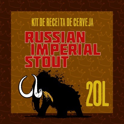 Kit Receita de Cerveja Russian Imperial Stout - RIS - 20L