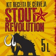 Kit Receita de Cerveja Stout - Revolution 5L