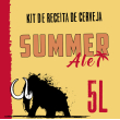 Kit de receita de cerveja summer ale 5 litros