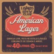 Kit Receita de Cerveja American Lager 10L - Lamas Brew Club 