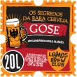 rótulo do kit de receita de cerveja Gose 20 litros